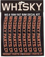 WHISKY-70w-Rim-Decal-Kit-for-2-Rims-Orange-MA2710-5
