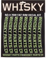 WHISKY-70w-Rim-Decal-Kit-for-2-Rims-Lime-Green-MA2713-5