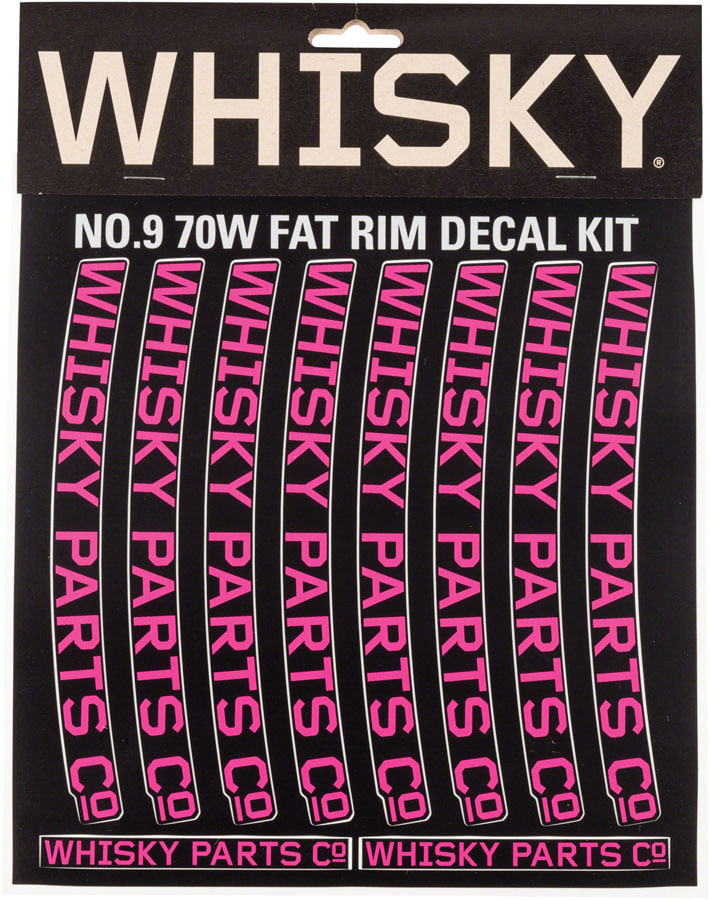 WHISKY-70w-Rim-Decal-Kit-for-2-Rims-Magenta-MA2714-5