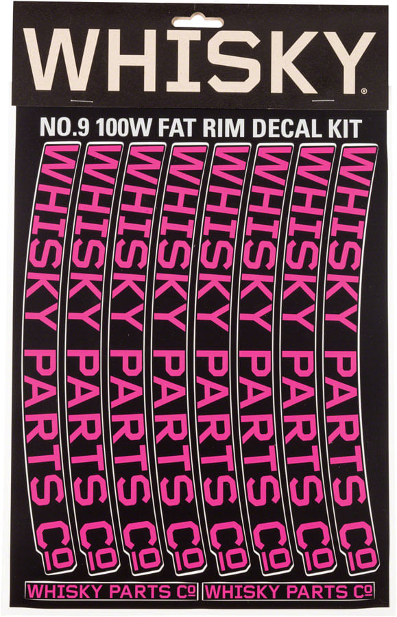 WHISKY-100w-Rim-Decal-Kit-for-2-Rims-Magenta-MA2744-5