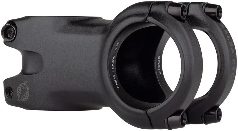 Salsa-Guide-Trail-Stem--50mm-350-Clamp-0-Degree-1-1-8--Aluminum-Black-SM5330-5