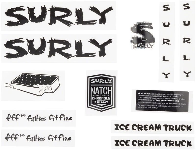 Surly-Ice-Cream-Truck-Frame-Decal-Set---Black-MA1255-5