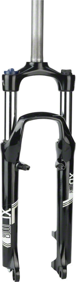 SR-Suntour-XCM-HLO-Suspension-Fork--26--1-1-8--Threadless-Steerer-100mm-Travel-100x9mm-Linear-Pull-and-Disc-Black-FK1153-5