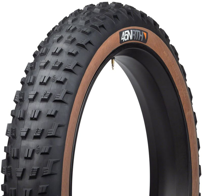 45NRTH-Vanhelga-Tire---26-x-42-Tubeless-Folding-Black-Tan-60tpi-TR7520-5