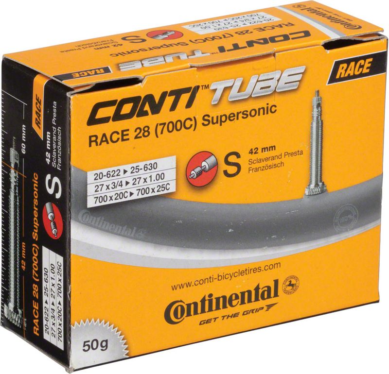 Continental-700-x-20-25mm-42mm-Presta-Valve-Supersonic-Tube-TU9274-5