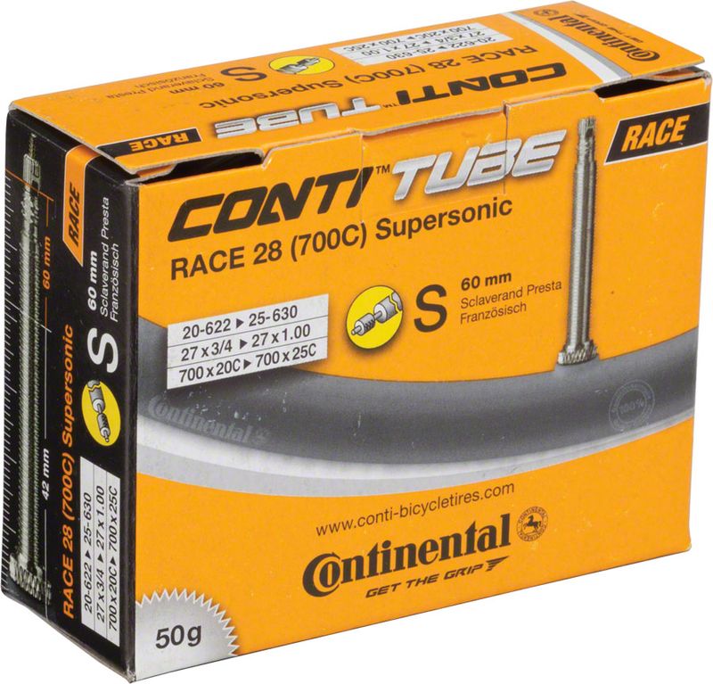 Continental-700-x-20-25mm-60mm-Presta-Valve-Supersonic-Tube-TU9276-5