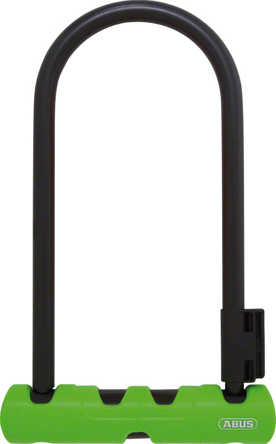Abus-Ultra-410-U-Lock---39-x-9--Keyed-Black-Green-Includes-bracket-LK2207-5