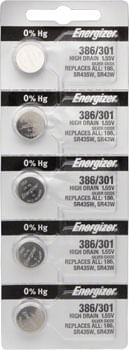Energizer-386---301-Silver-Oxide-High-Drain-Battery-1-55v--Card-of-5-BA0133