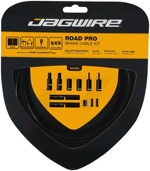 Jagwire-Pro-Brake-Cable-Kit-Road-SRAM-Shimano-Black-CA2368