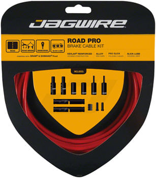 Jagwire-Pro-Brake-Cable-Kit-Road-SRAM-Shimano-Red-CA2372