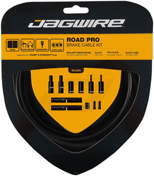 Jagwire-Pro-Brake-Cable-Kit-Road-SRAM-Shimano-Stealth-Black-CA2377