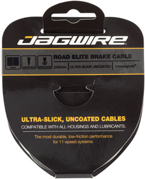 Jagwire-Elite-Ultra-Slick-Brake-Cable-1-5x2000mm-Polished-Slick-Stainless-Campagnolo-CA2267