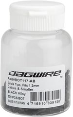 Jagwire-1-2mm-Cable-End-Crimps-Black-Bottle-500-CA2389