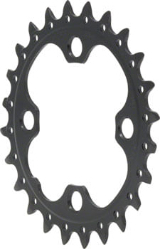 Shimano-SLX-M660-10-LX-T671-24t-64mm-10-Speed-Inner-Chainring-Black-CR6175