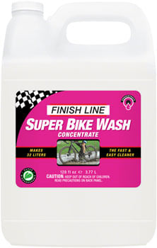 Finish Line Super Bike Wash Cleaner Concentrate - 1 Gallon (Makes 8 Gallons)
