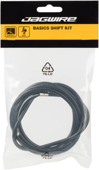 Jagwire Basics Shift Cable and Housing Assembly, 1780mm Shimano/SRAM Huret/Suntour X-Press, Black