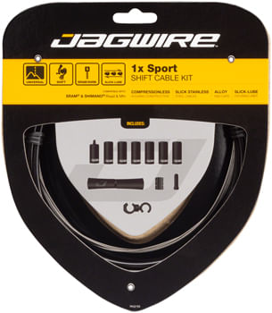 Jagwire-1x-Sport-Shift-Cable-Kit-SRAM-Shimano-Black-CA4684