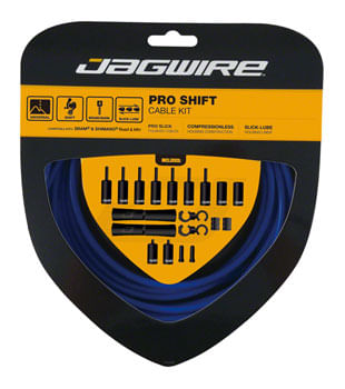 Jagwire-Pro-Shift-Kit-Road-Mountain-SRAM-Shimano-SID-Blue-CA2259
