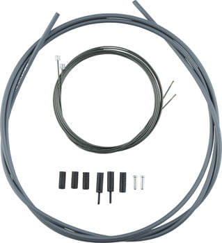 Shimano-Road-Optislick-Derailleur-Cable-and-Housing-Set-Gray-CA2426