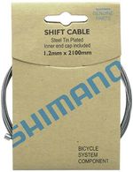 Shimano-Zinc-Derailleur-Cable-1-2-x-2100mm-10-pack-CA1063