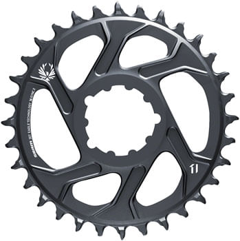 SRAM-30T-X-Sync-2-Direct-Mount-Eagle-Chainring-3mm-Boost-Offset-Lunar-Gray-CR2063