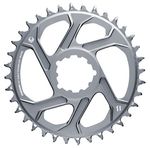 SRAM-Eagle-X-SYNC-2-Direct-Mount-Chainring---34t-Direct-Mount-3mm-Offset-For-Boost-Lunar-Polar-Grey-CR2660