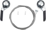 microSHIFT-Down-Tube-Shifter-Set-8-Speed-Double-Triple-Shimano-Compatible-Silver-LD0181-5