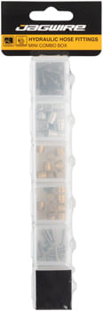 Jagwire-Hydraulic-Hose-Fittings-Mini-Combo-Box-for-SRAM-and-Shimano-Brakes-BR0020
