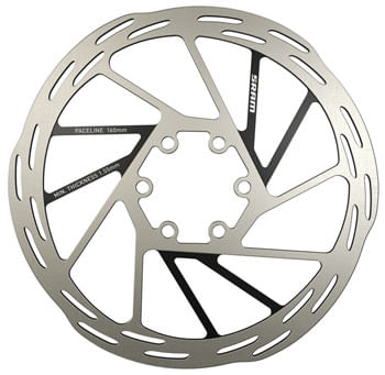SRAM-Paceline-Disc-Brake-Rotor---160mm-6-Bolt-Silver-Black-BR1984