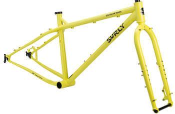 Surly Ice Cream Truck MDS Frameset: Banana Candy Yellow SM