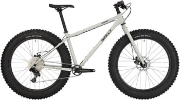 Surly Wednesday Fat Bike - 26", Steel, Gray Sweatpants, Large