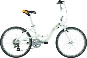 Dahon Briza D8 Folding Bike - 24", Aluminum, Frost