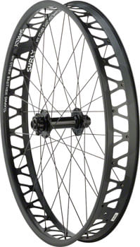 Quality Wheels Bear Pawls / Other Brother Darryl Front Wheel - 26", 15 x 150mm, 6-Bolt, Black
