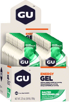 GU Energy Gel: Salted Watermelon, Box of 24