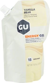 GU Energy Gel: Vanilla Bean, 15 Serving Pouch
