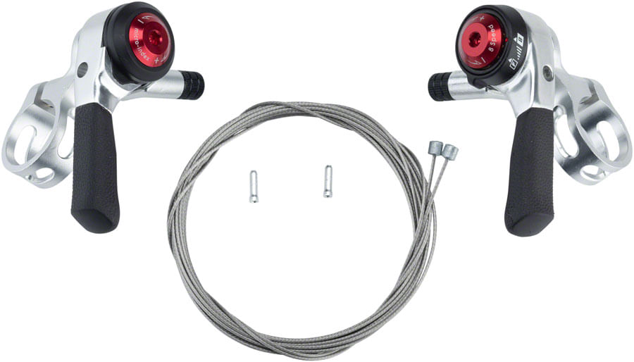 Shimano Microshift Thumb Shifters Speed Microshift TT Bar End