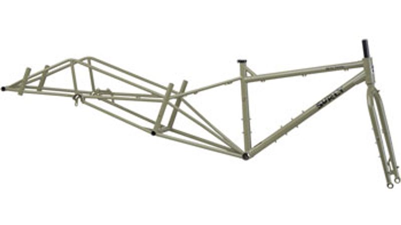 Surly Big Fat Dummy Frameset SM T Green