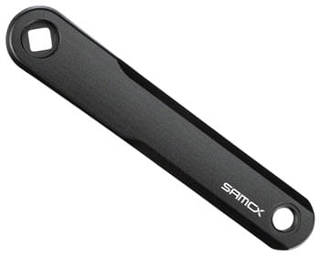 Samox E3 SH Ebike Crank Arm Set - 160mm, JIS Square Taper, 5mm offset, Black