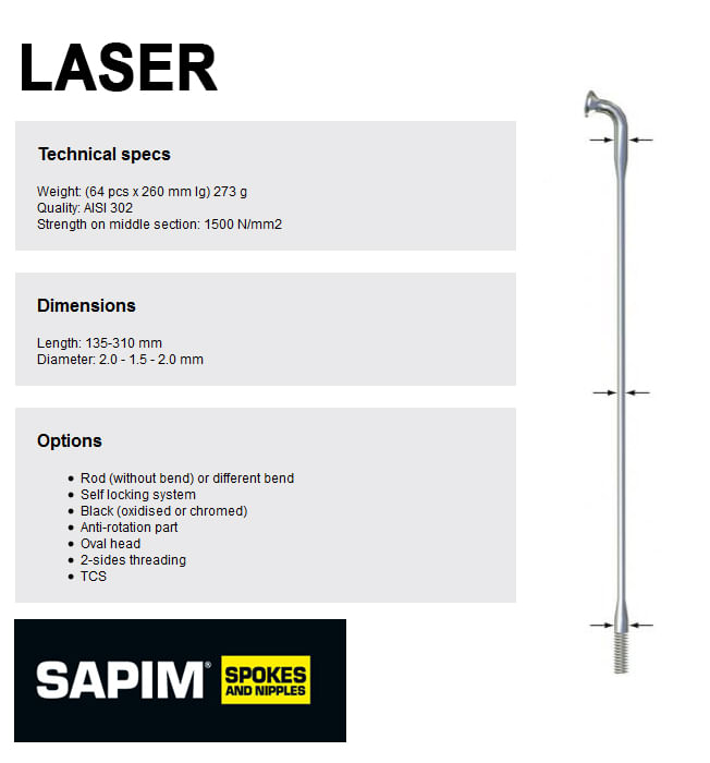 Sapim-Laser-Spokes-LSR1417BLK1WHL