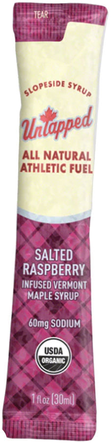 UnTapped Maple Syrup Energy Gel - Salted Raspberry, Box of 20 ...