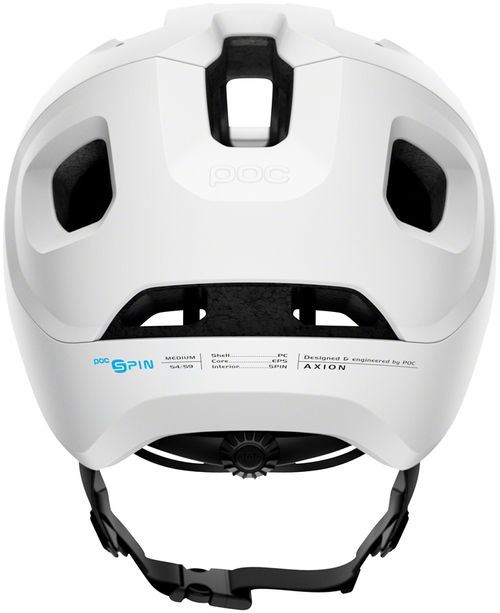 POC Axion Spin Helmet - Matte White, Medium/Large