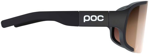 POC Aspire Sunglasses - Uranium Black, Brown/Silver-Mirror Lens