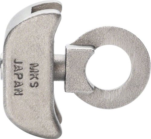 MKS BMX Chain Tensioner - For 9.5 - 10 mm axles, 8mm thick dropouts, Gray