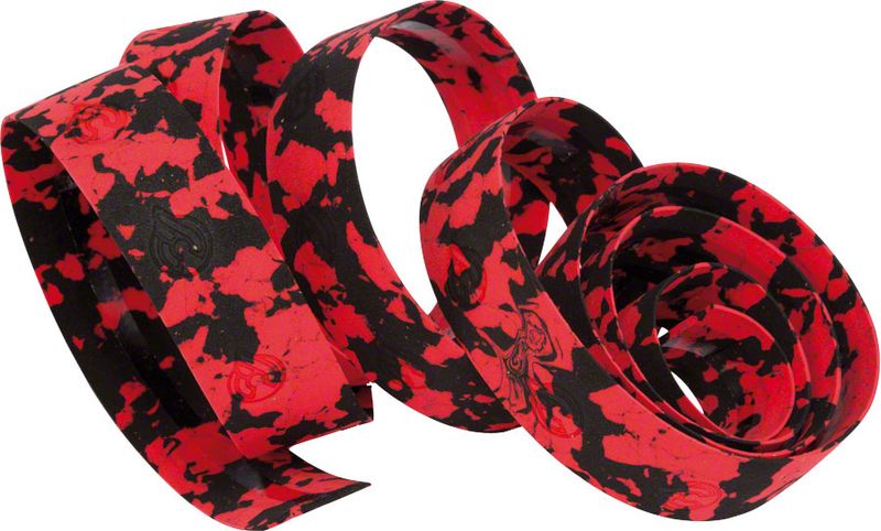 Cinelli-Macro-Splash-Ribbon-Handlebar-Tape---Black-Red-HT3621-5