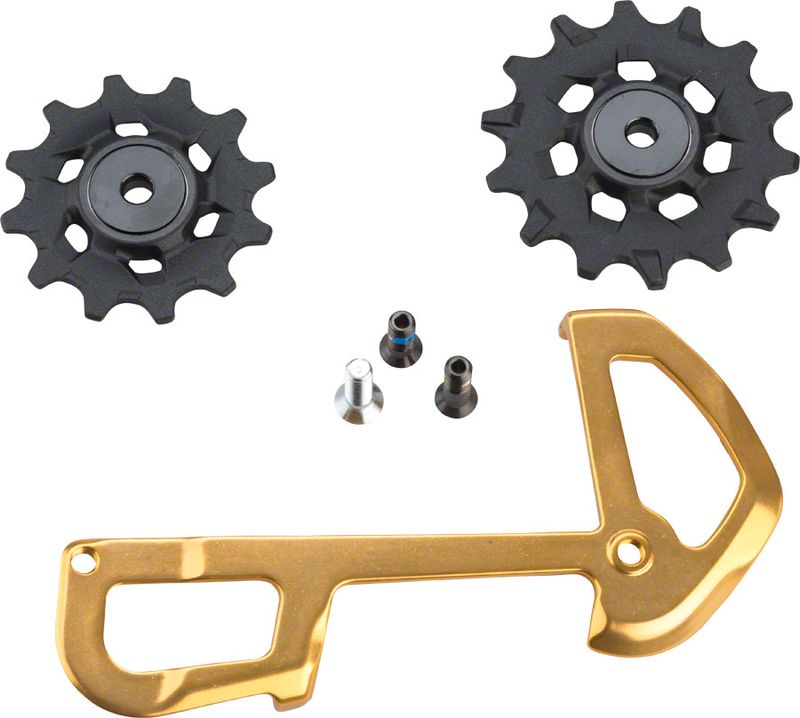 SRAM-XX1-Eagle-Ceramic-Bearing-Pulleys-and-Gold-Inner-Cage-DP5920-5