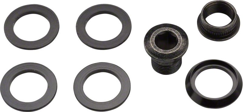SRAM-Force-1--CX1-Chainring-Spacer-and-Bolt-Set--Five-Spacers-and-Hidden-Nut-Bolt-Fits-Rival-1-with-Hidden-Chainring-Bolt-Design-CR2458-5