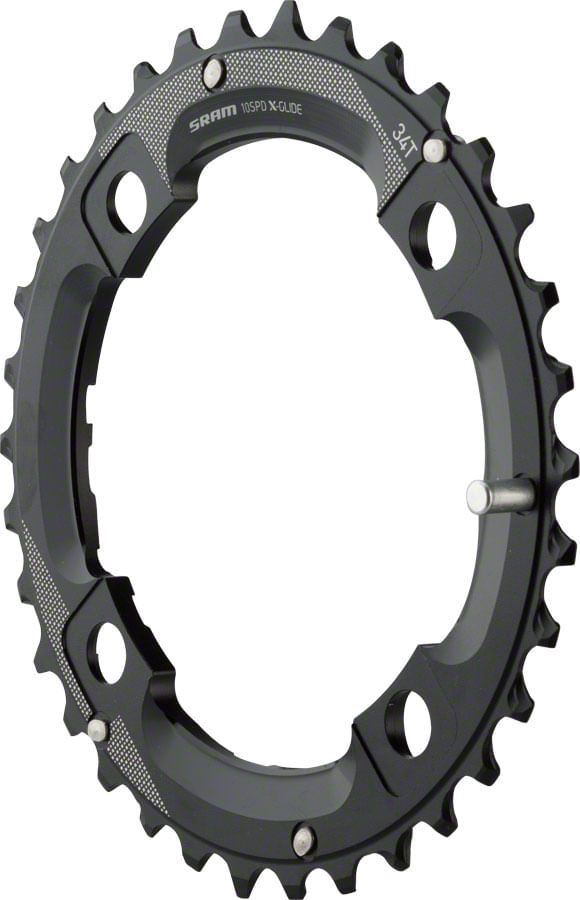 SRAM-34-Tooth-104mm-BCD-Outer-Chainring-With-Medium-Overshift-Pin-Use-with-22T-CR2384-5