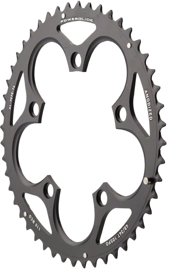 SRAM-Force-Rival-Apex-48T-10-Speed-110mm-Black-Chainring-for-BB30-Crank-Short-Over-shift-Pin-Use-with-34T-CK5803-5