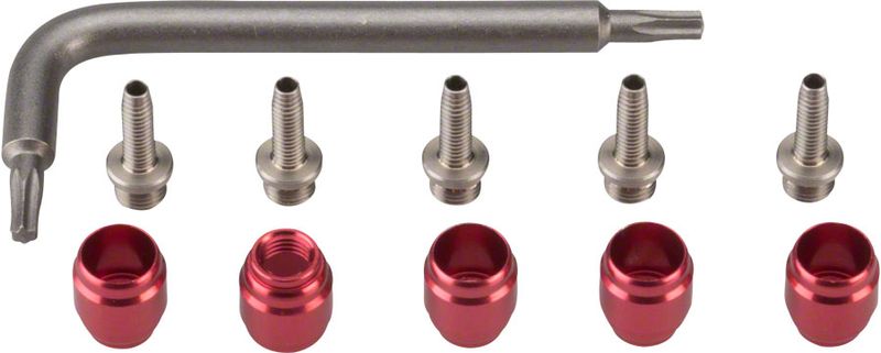 SRAM-Stealthamajig-Hydraulic-Disc-Brake-Hose-Fitting-Kit--Includes-5-Threaded-Hose-Barbs-5-Compression-Fittings-1-T8-Torx-Wrench-BR6909-5