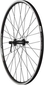 Quality-Wheels-Value-Double-Wall-Series-Front-Wheel---26--QR-x-100mm-Rim-Brake-Black-Clincher-WE1220-5